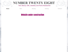 Tablet Screenshot of numbertwentyeight.com